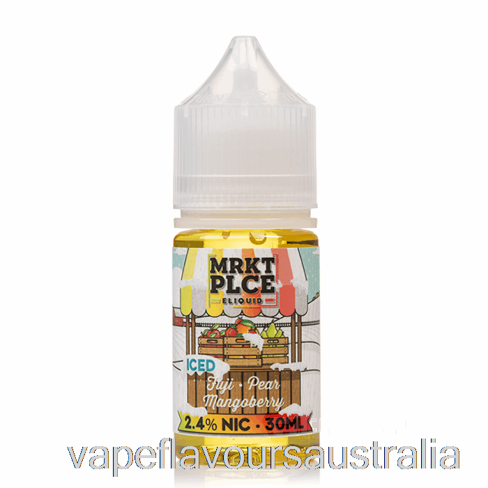 Vape Flavours Australia Ice Fuji Pear Mangoberry - MRKT Salts - 30mL 48mg
